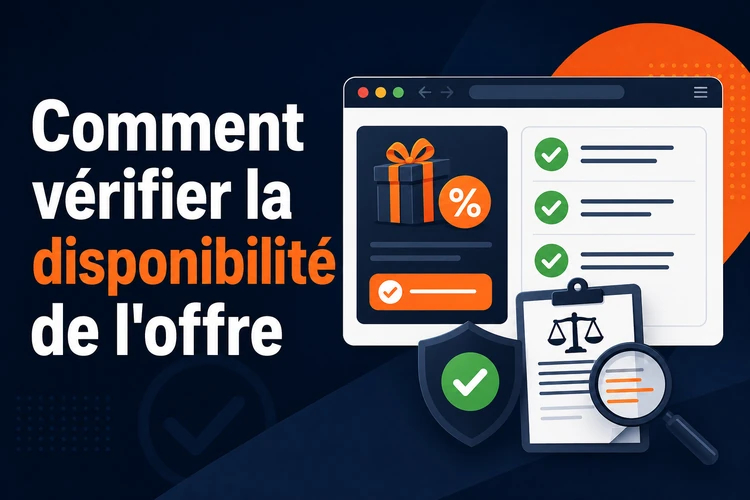Comment vérifier la disponibilité de l'offre
